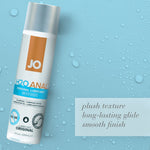 Lubrifiant à base d'eau - JO Anal H2O - Lubricant - 2 oz, 4 oz, 8 oz