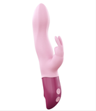 Vibrateur double stimulation - HELLO RABBIT - Violet, Rose