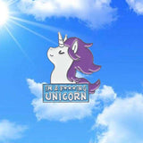 Épinglette - I'M A F*CKING UNICORN - JE SUIS UN P*TAIN DE LICORNE - Broche