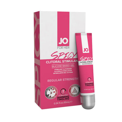 Gel clitoridien chauffant - SPICY - JO Clitoral Stimulant Gel