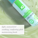 Lubrifiant à base d'eau avec Aloès - JO Aloe - 2 oz, 4 oz, 8 oz