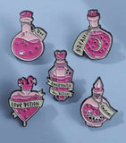 Ensemble d'épinglettes - POTIONS ET SORCELLERIE - Pin set