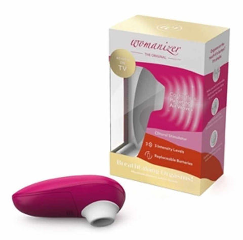 Stimulateur clitoridien à pulsion d'air - Womanizer Mini - WOMANIZER - Rouge