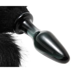 Midnight fox tail - Plug anal en verre - Tailz