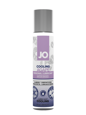 Lubrifiant à base d'eau froid - JO Agape - Cooling - 1 oz et 2 oz