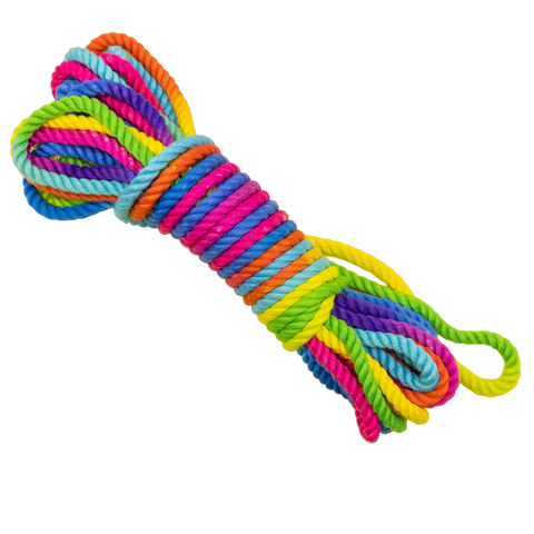 Corde bondage licorne - Unicorn Rainbow Bondage Rope - 8 m