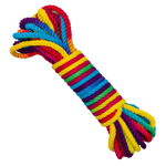 Corde bondage arc-en-ciel - Funfetti Rainbow Bondage Rope - 8 m