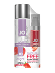 JO Agape 4oz + GWP JO Oral Delight Strawberry Arousal Gel 1oz