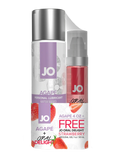 JO Agape 4oz + GWP JO Oral Delight Strawberry Arousal Gel 1oz