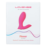 FLEXER - Vibrateur portable double stim. - Bluetooth