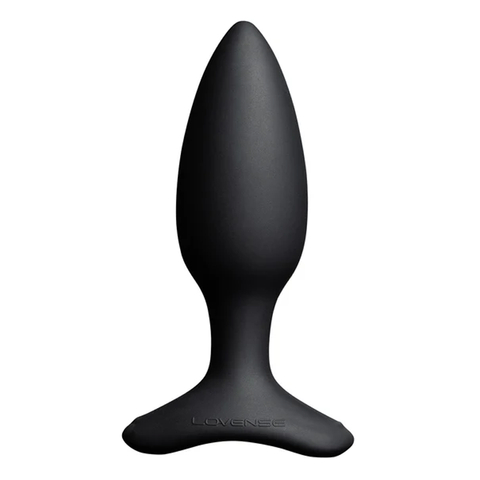 HUSH 2 - 1.5" - Plug anal vibrant Bluetooth appli mobile - Noir