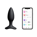 HUSH 2 - Plug anal vibrant Bluetooth appli mobile - Noir