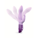 Vibrateur double stimulation - HELLO RABBIT - Violet, Rose