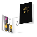 Cartes Coquines - Naughty Notes - Wanna F*ck?...Me Too!