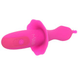 Sienna Fluttering Silicone Vibe - Rose