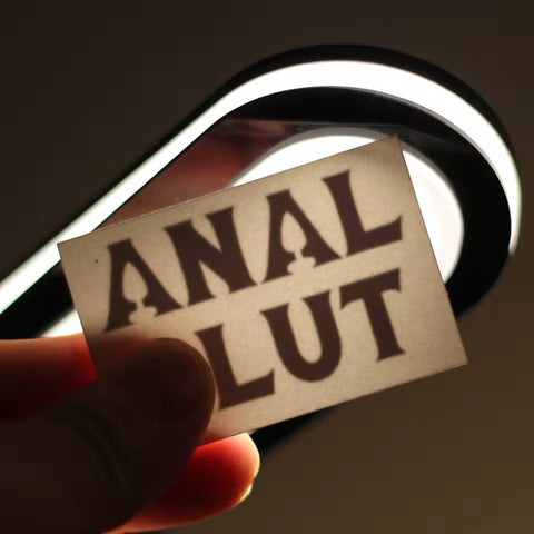 Tatoo temporaire - Séance photo - ANAL SLUT