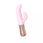 SASSY BUNNY - Vibro à mouvement et tapotement - Rose, Mauve