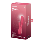 Mono Flex - Vibrateur double stimulation - Rouge