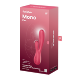 Mono Flex - Vibrateur double stimulation - Rouge