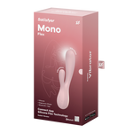 Mono Flex - Vibrateur double stimulation - Rouge