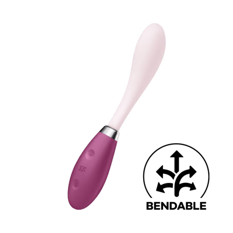 G-Spot Flex 3 - Vibrateur flexible point G, clitoris - Fuchsia