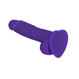 Dildo réaliste doux au toucher - Soft Realistic Dildo  - Mauve - L