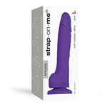 Dildo réaliste doux au toucher - Soft Realistic Dildo  - Mauve - L