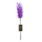 Chatouilleur en plumes d'autruche - Ostrich Tickler - Rouge, Violet, Noir