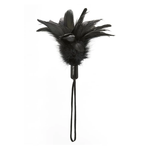 Chatouilleur plumes de coq - Pleasure Feather - Rouge, Noir