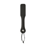 Mini paddle en cuir SLUT - 12” - Leather Slut Impression Paddle