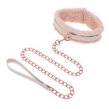 Ensemble collier doux et laisse - Peaches ‘n CreaMe Fur Collar & Leash