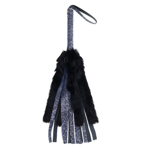 Flogger doublé de fausse fourrure - Cougar - Faux Fur Flogger