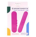 Vibromasseur - Pivot Flat Bullet - Noir, Rose