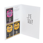 Cartes Coquines - Naughty Notes - Wanna F*ck?...Me Too!