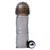VIBRATING PENIS SLEEVE KIT CLEAR SMOKE