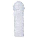 VIBRATING PENIS SLEEVE KIT CLEAR SMOKE