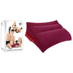 INFLATABLE POSITION PILLOW BURGUNDY
