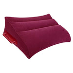 INFLATABLE POSITION PILLOW BURGUNDY