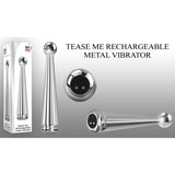 Tease Me Rechargeable Metal Vibrator