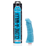 Clone-A-Willy - Silicone - Glow in the dark - Bleu
