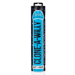 Clone-A-Willy - Silicone - Glow in the dark - Bleu