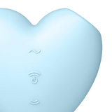 Vibrateur et stimulateur clitoriden - Cutie Heart - SATISFYER - Bleu
